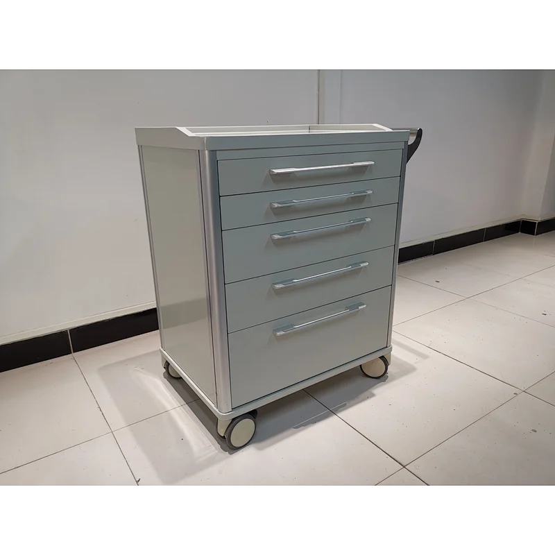 Medical Carts on Wheels with Drawers