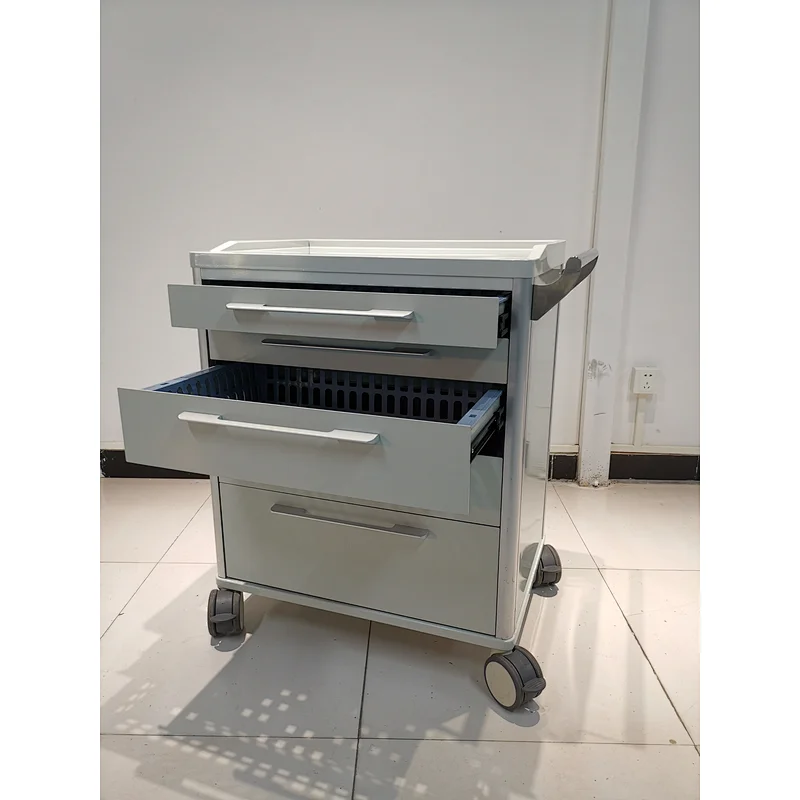 Medical Carts on Wheels with Drawers