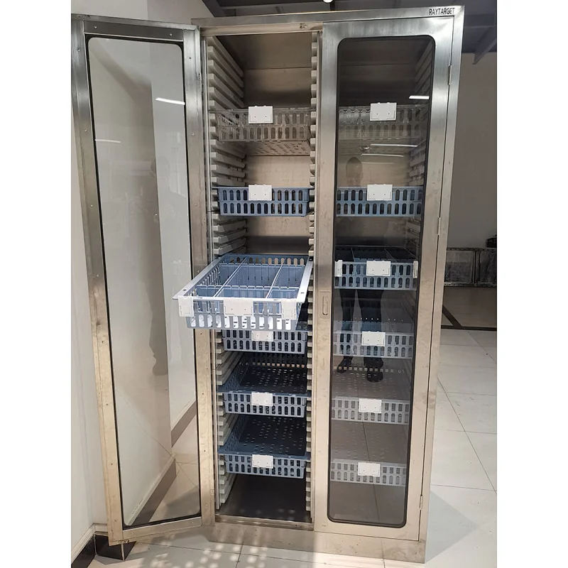 Armários de armazenamento farmacêutico de aço inoxidável
