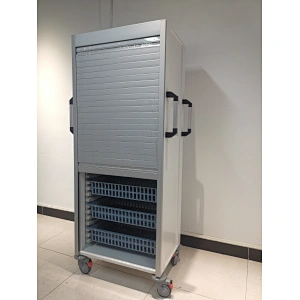 Armário móvel modular da porta do seguidor