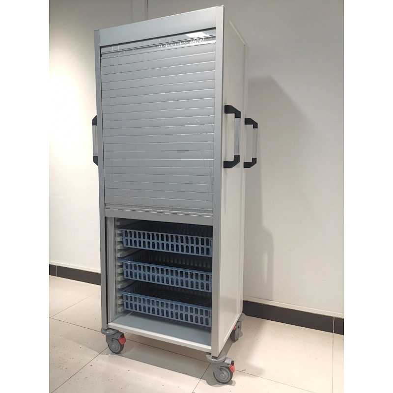 Armário móvel modular da porta do seguidor