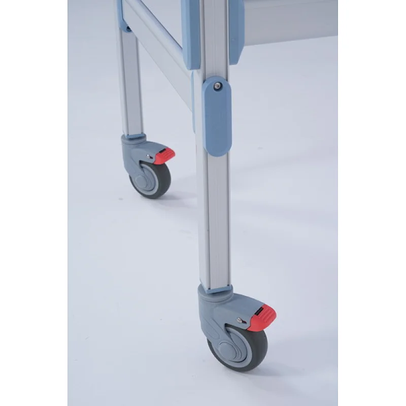 Modular Medical Storage shelving in alumium