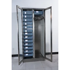 modular medical storage cabinet in stanless steel