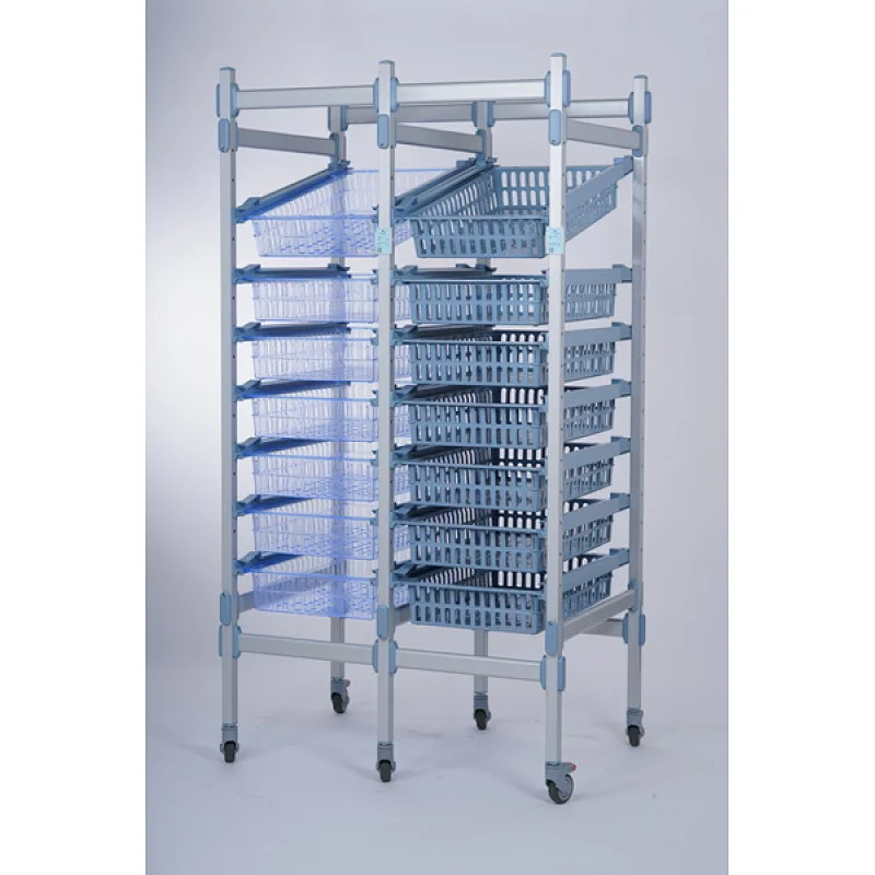 Modular Shelving in aluminum