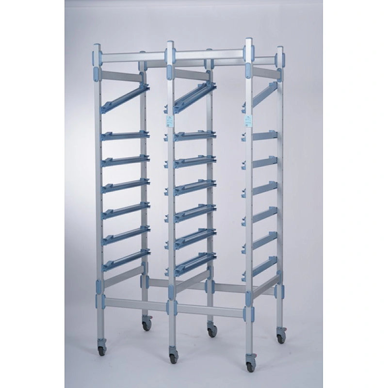 Estantería modular de almacenamiento médico en aluminio