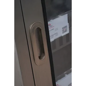 Hospital Metal Storage Cabinet with Glass Doors