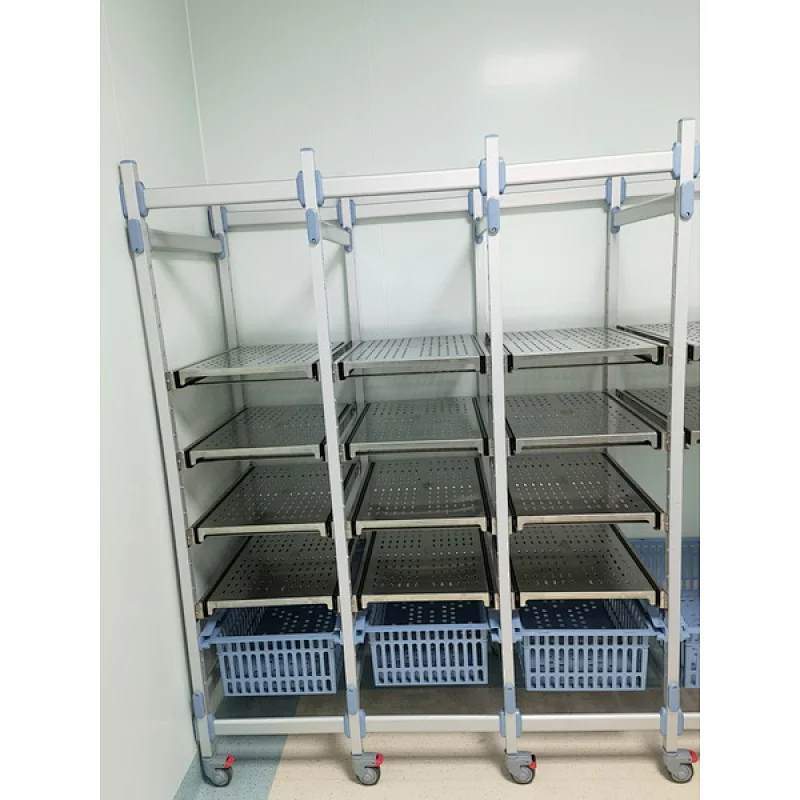 medical wall shelving