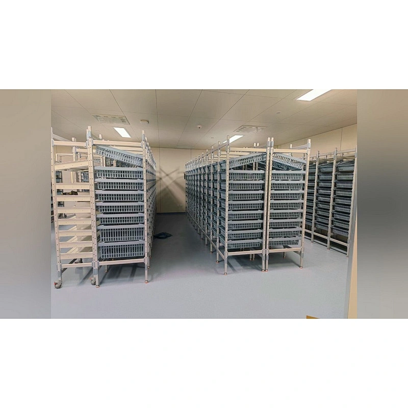 estantería de almacenamiento de farmacia