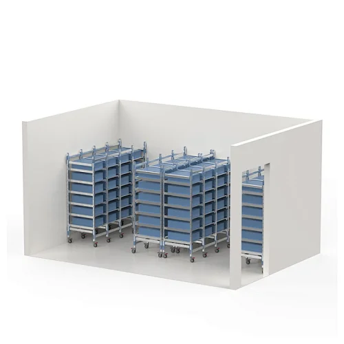 modular pharmacy shelving