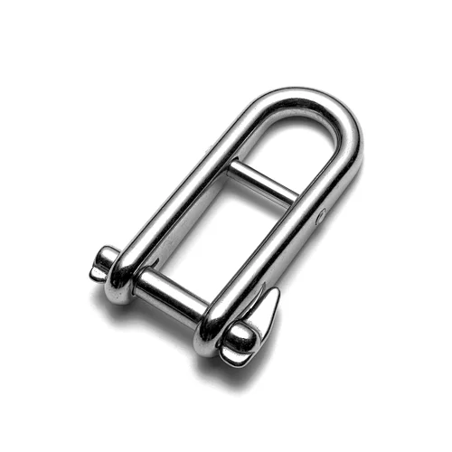 不锈钢长D型锁紧带档铸造卸扣