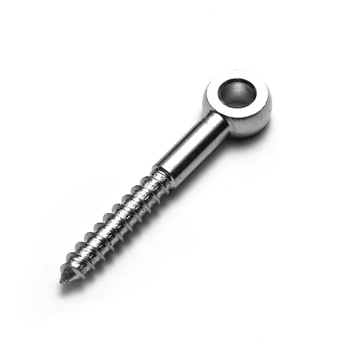 SS WOODEN THREADED EYE SCREW MS0513
