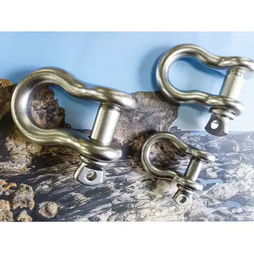 SS HEAVY BOW SHACKLE