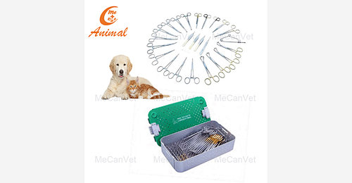 Basic Surgical Instrument Set For Vet Mecan Animal