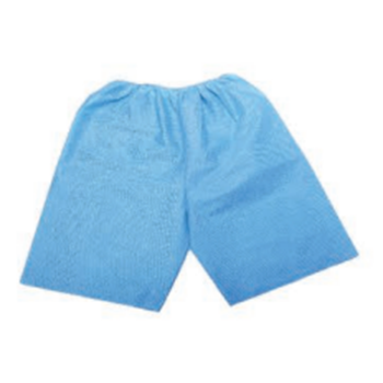 Disposable medical exam shorts