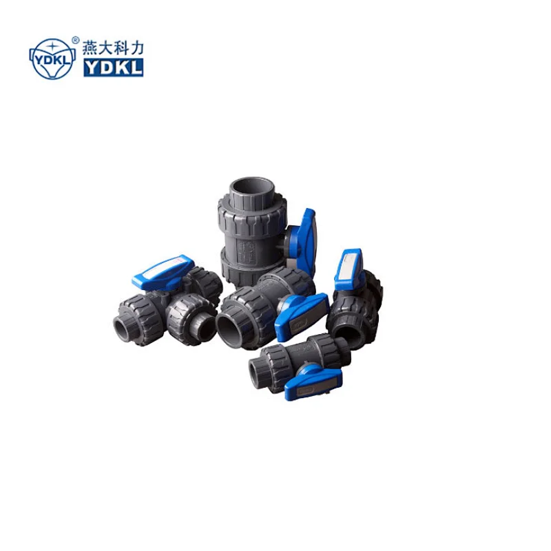 Plastic pvc upvc on off valve