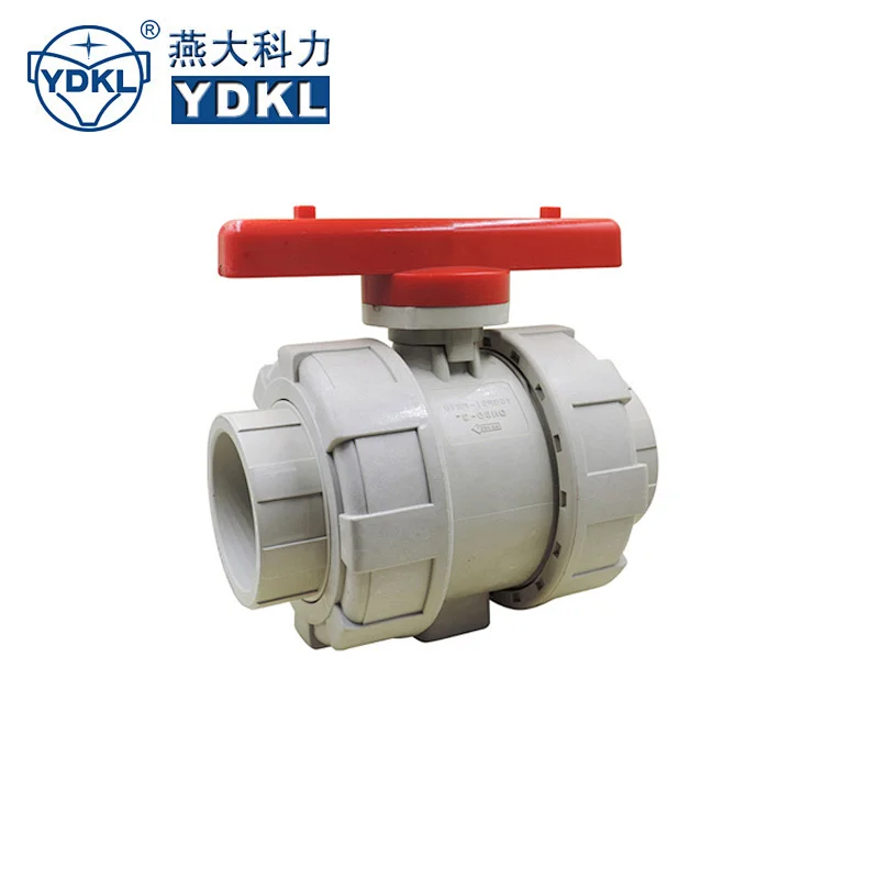 2.5 2-1/2 inch PP Plastic Ball Valve dn63 for irrigation and water supply