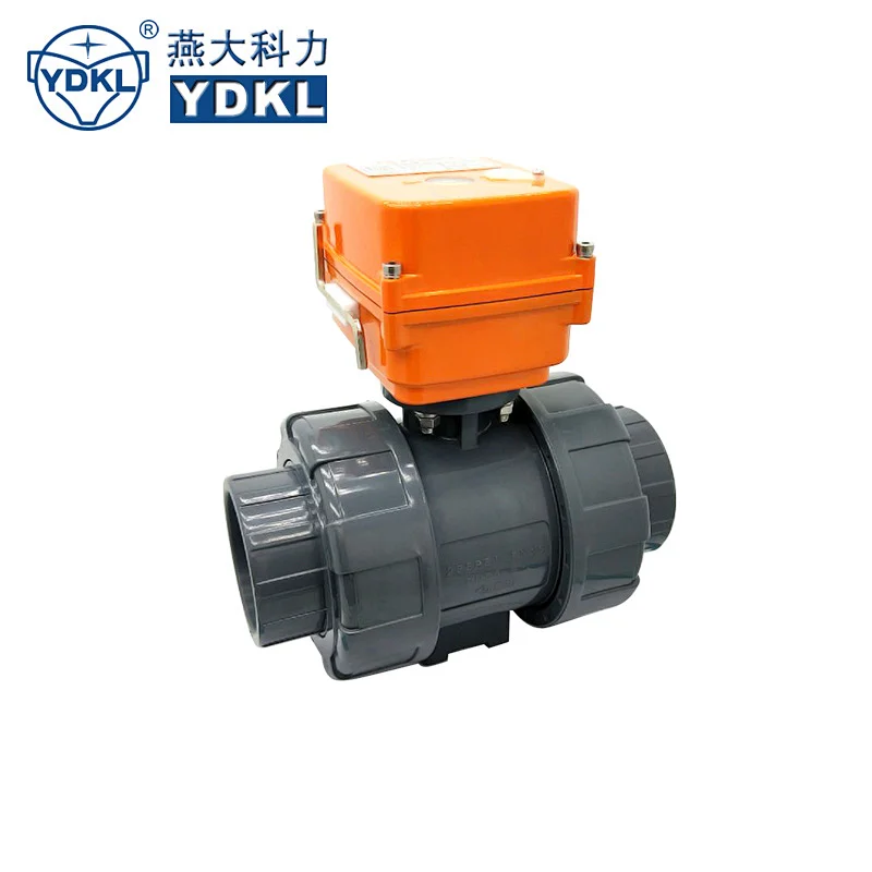 pvc electric actuator ball valve
