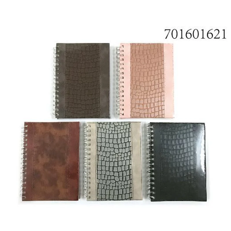 PU leather spiral notebook