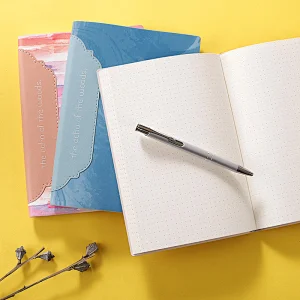 soft cover notebook with 4 color printing and combination A5 pu notebook 96 sheets 70g woodfree paper