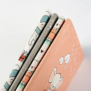 B5 binding cloth notebook with UV printing for school