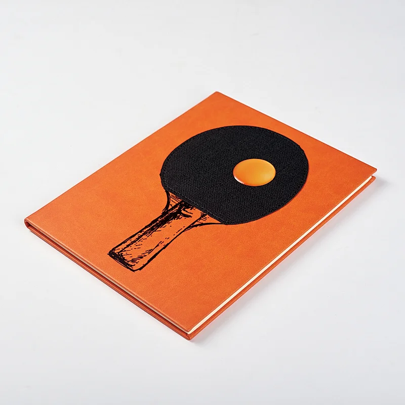 B5 PU notebook  with UV printing
