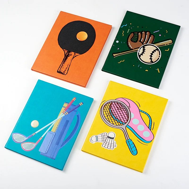 B5 PU notebook  with UV printing