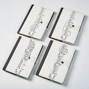 A5pu notebook with printing and PVC magnetic closure