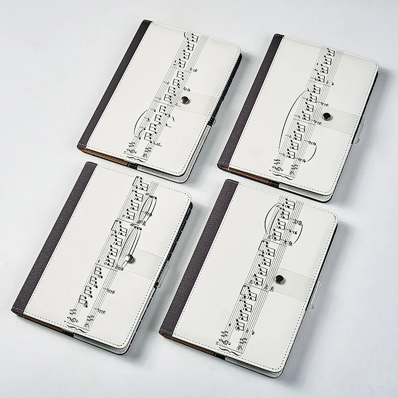 A5pu notebook with printing and PVC magnetic closure