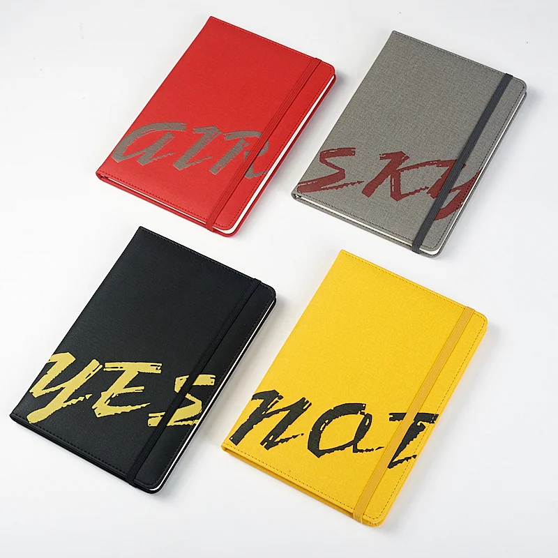 A5 notebook with printing
