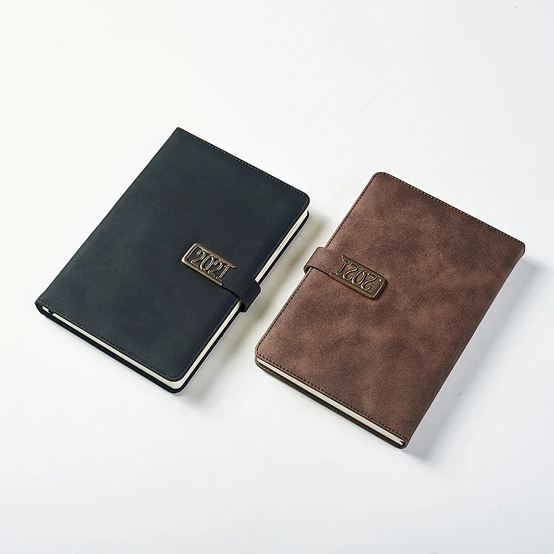 A5 Diary with belt closure