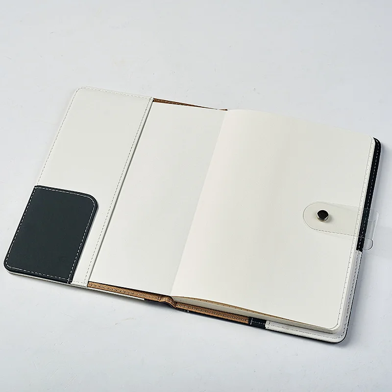 A5pu notebook with printing and PVC magnetic closure