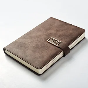 A5 Diary with belt closure