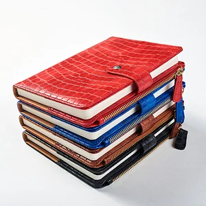 A5 notebook with belt closure
