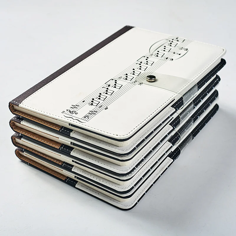 A5pu notebook with printing and PVC magnetic closure