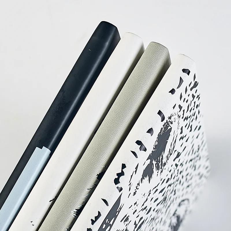 school notebook with animal printing
