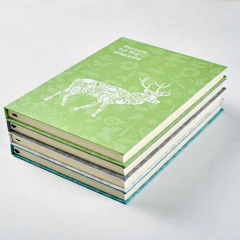 A5 special paper cover with printing notebook