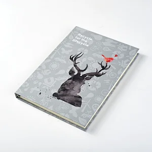 A5 special paper cover with printing notebook