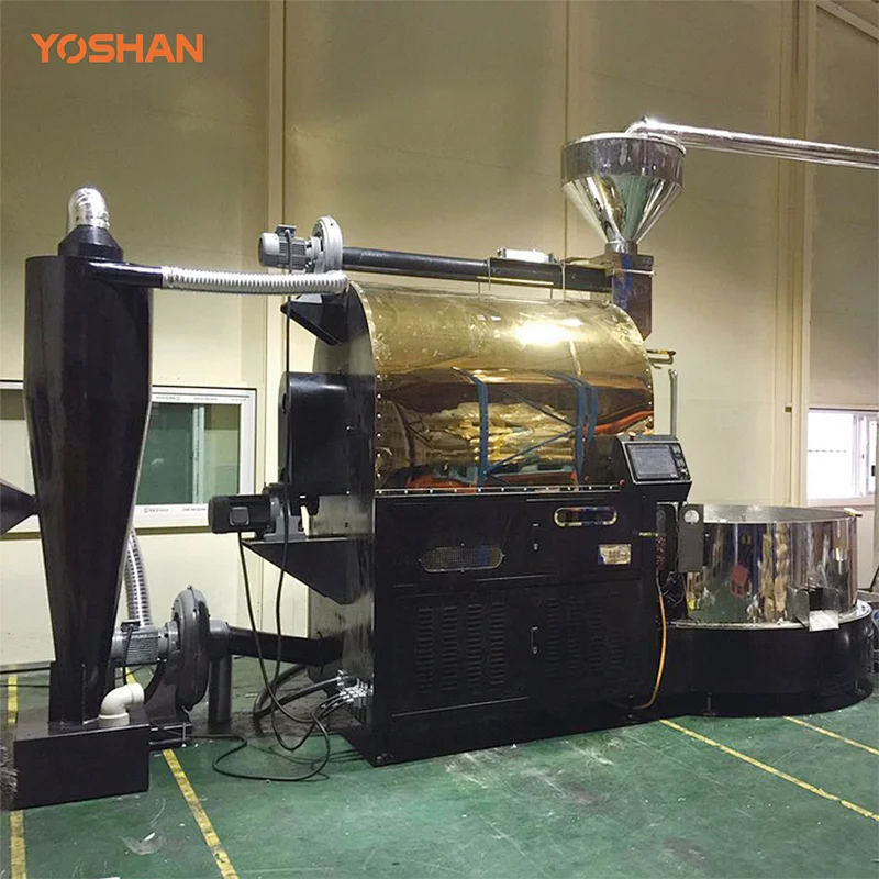 Yoshan 200kg Industrial Gas Coffee Roaster for Production Line