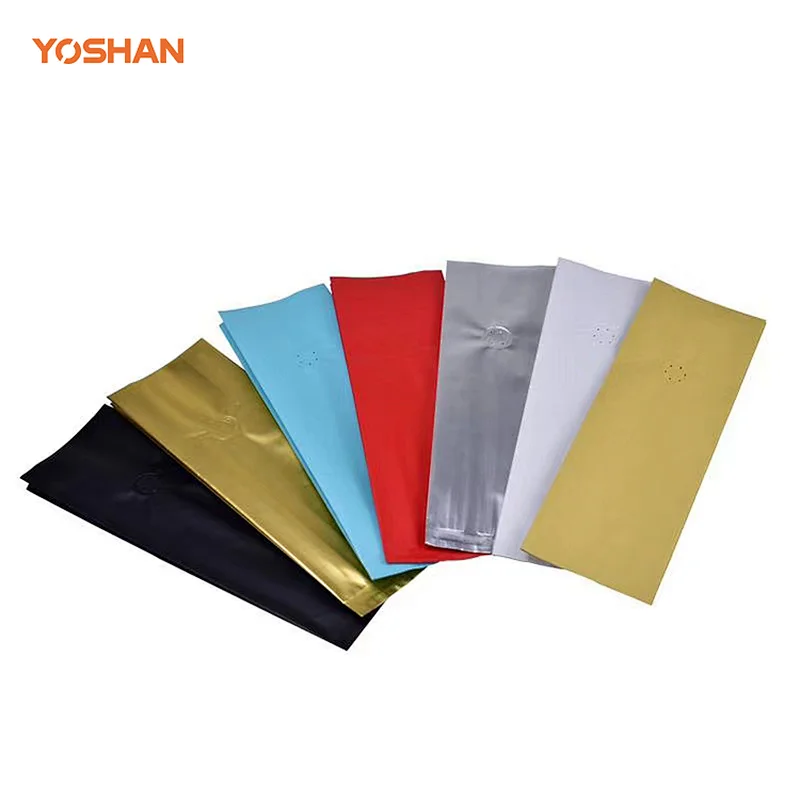 Yoshan Aluminum Laminated Side Gusset Coffee Packaging Bag with Valve