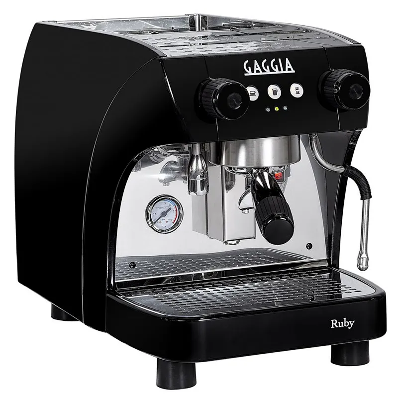 Italian GAGGIA Ruby Single Group and Double Group Commercial Espresso Coffee Machine for Home and Cafe