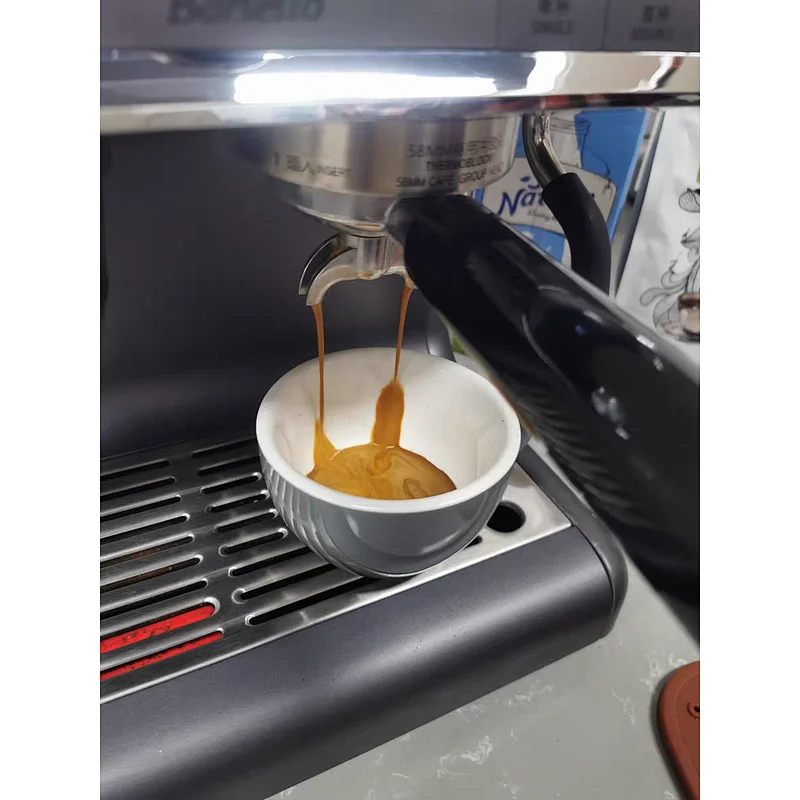 Italian Barsetto Single Group Semi Automatic Espresso Coffee Machine with Grinder