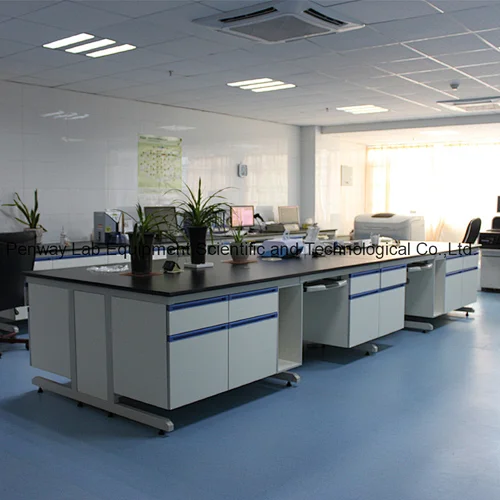 Directly Manufacture MDF Cabinet Steel Frame Science Lab furniture