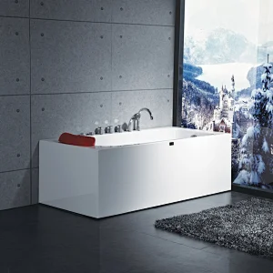 YSL-817SX one person one-piece massage acrylic bathtub with Jacuzzi