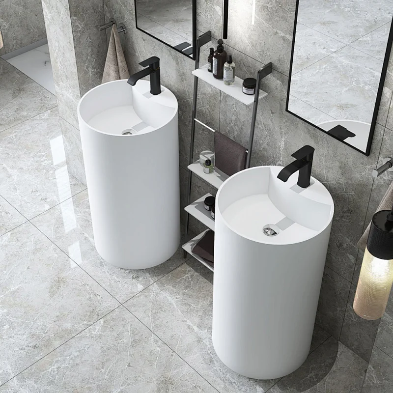 Freestanding Stone Basin