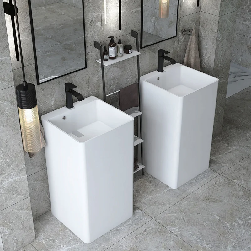 Freestanding Stone Basin