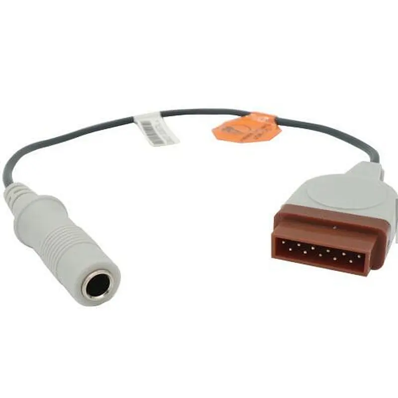 compatible GE Temperature probe Adapter Cable use with Reusable YSI400