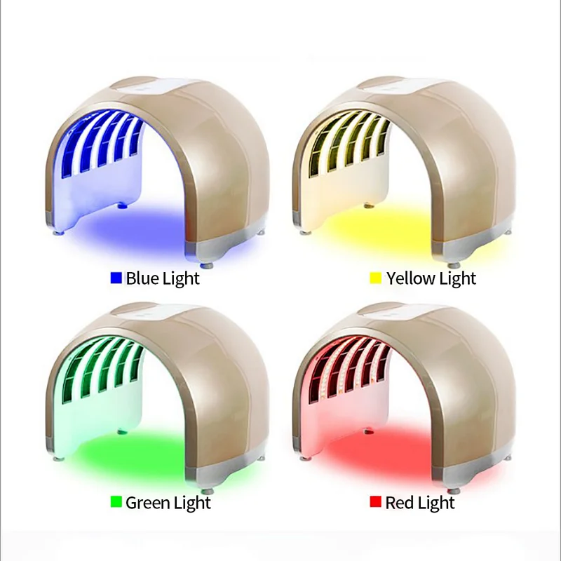 Multi-color led light mask facial skin care phototherapy machine