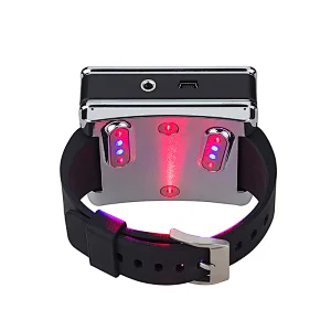 Medical lllt machine cold laser treatment watch semiconductor laser therapy device for diabetes