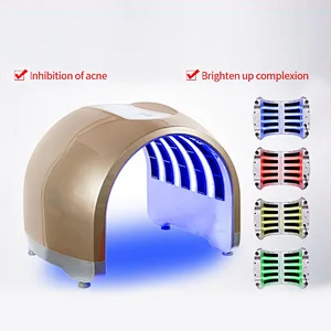 Multi-color led light mask facial skin care phototherapy machine