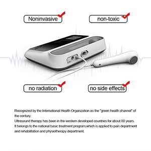 Medical ultrasound pain relief apparatus ultrasonic physical therapy machine